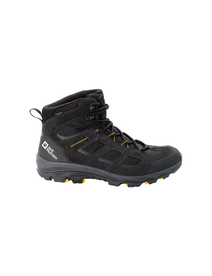 Jack Wolfskin Men's Vojo 3 Texapore Mid M Outdoor Shoes 39.5 EU Black Burly Yellow Xt 2023, 39.5 EU