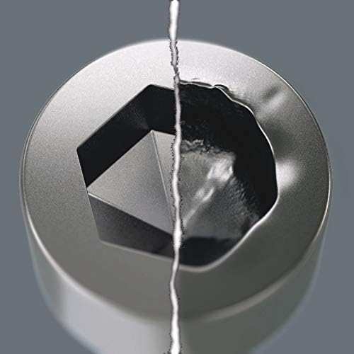 Wera 05022130001 950/9 L Hex-Plus HF 1 Winkelschlüsselsatz, metrisch, gestellverchromt, mit Haltefun