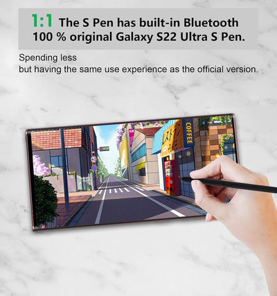 [NEU][Mit Bluetooth] Duotipa S22 Ultra S Pen Ersatz für Samsung Galaxy S22 Ultra 5G All Verison Styl