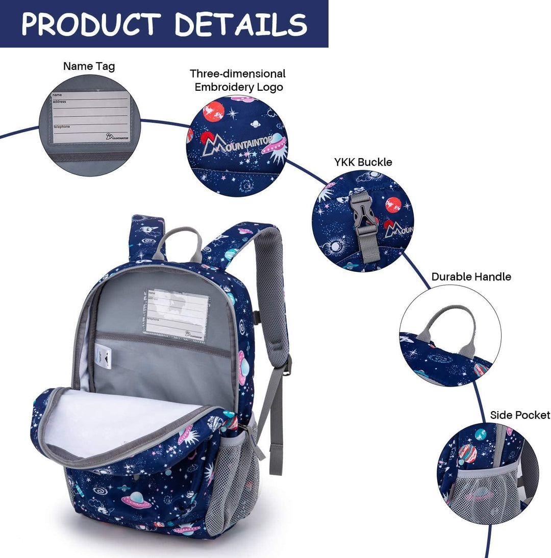 MOUNTAINTOP Kinderrucksack Daypack Grundschule Rucksack Tagesrucksack Schulrucksack Mädchen Jungen f