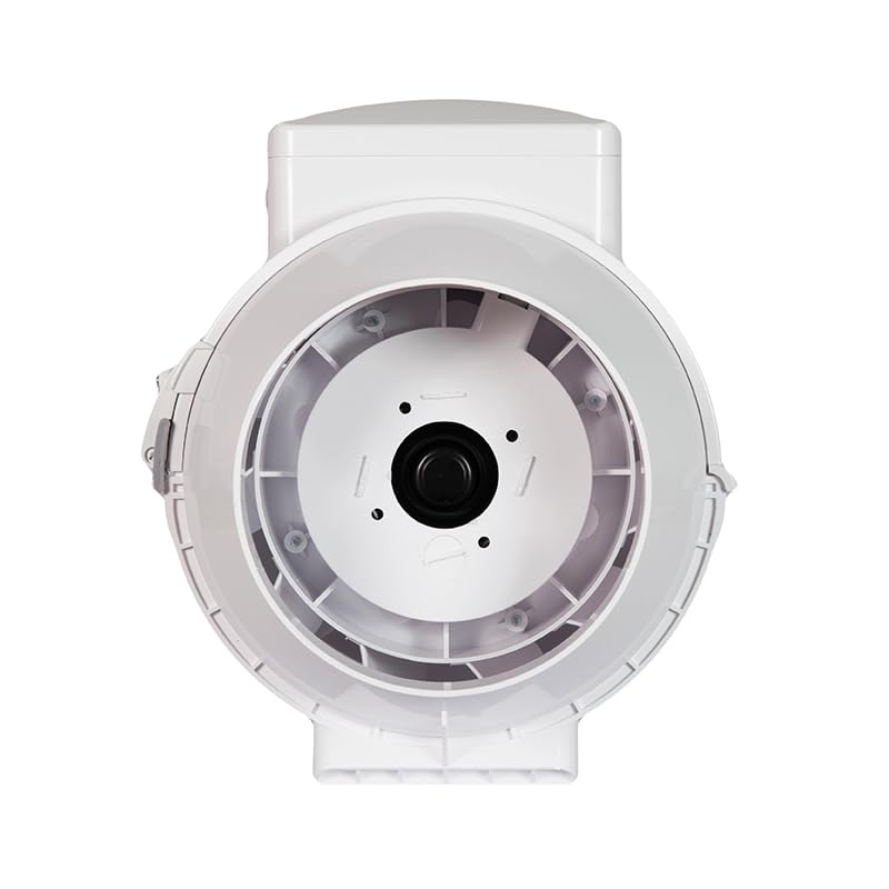 Airflow Aventa 150T Rohrventilator mit Timer – Energiesparend 30W, Luftstrom 112–144 l/s, 2-Stufen,