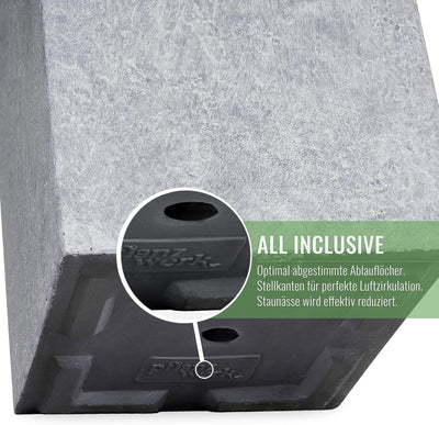 Pflanzwerk® Pflanzkübel Fiberglas Lava HELLGRAU TUB 17x50x17cm *Frostbeständige Blumenkübel* *Deutsc