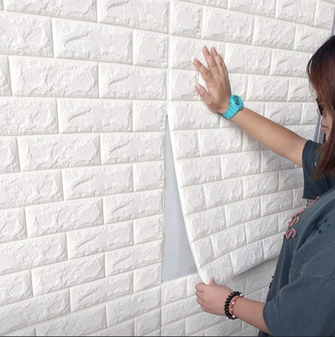 3D Tapete Wandpaneele Selbstklebend Ziegelstein Wasserdicht Wandaufkleber Tapete Wandpaneele selbstk