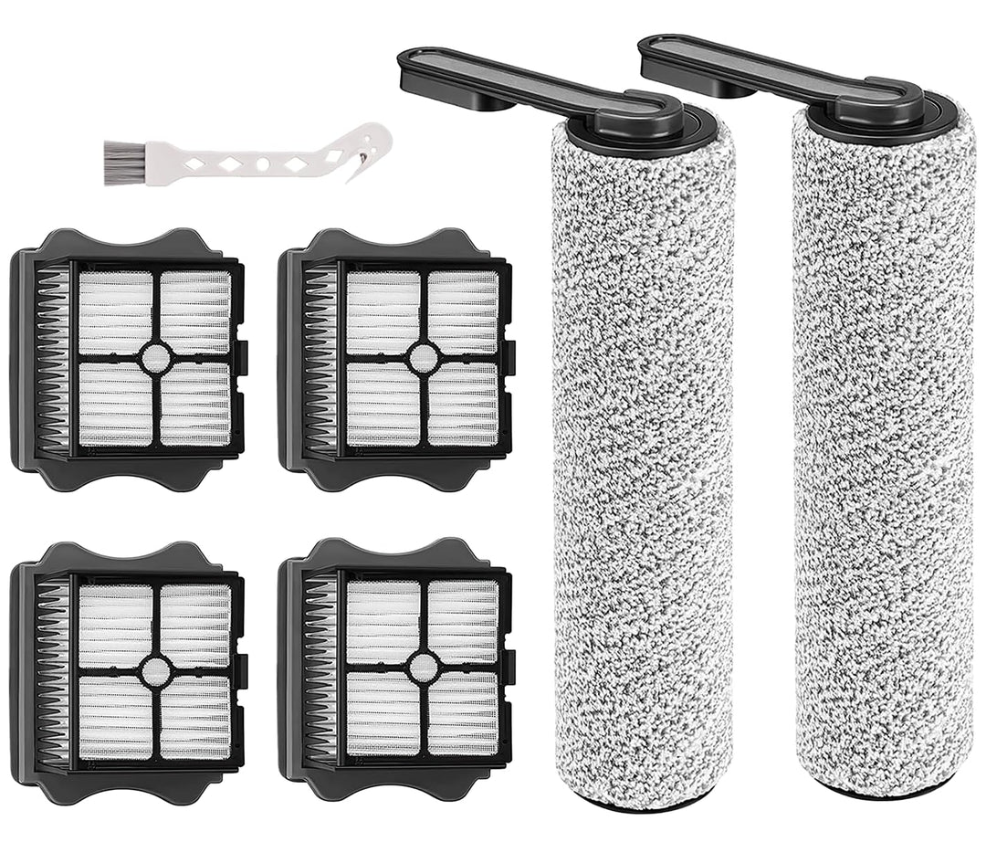 7 Stück Ersatz Bürstenwalze und HEPA Filter Set für Tineco Floor One S5 / S5 Pro / S5 Pro 2 / S5 Ext