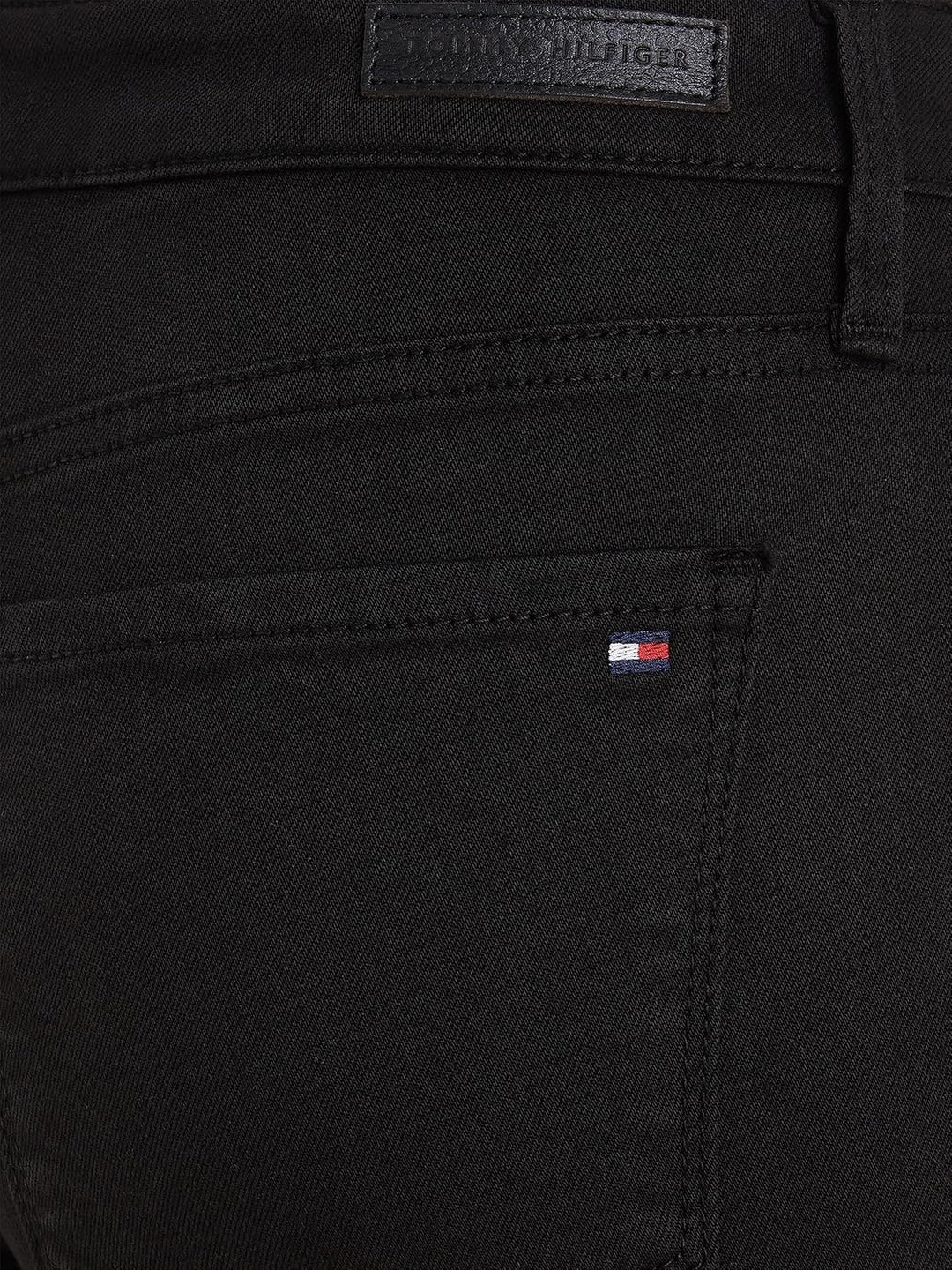 Tommy Hilfiger Damen Heritage Como Skinny Rw Jeanshosen 25W / 28L Schwarz (Masters Black), 25W / 28L
