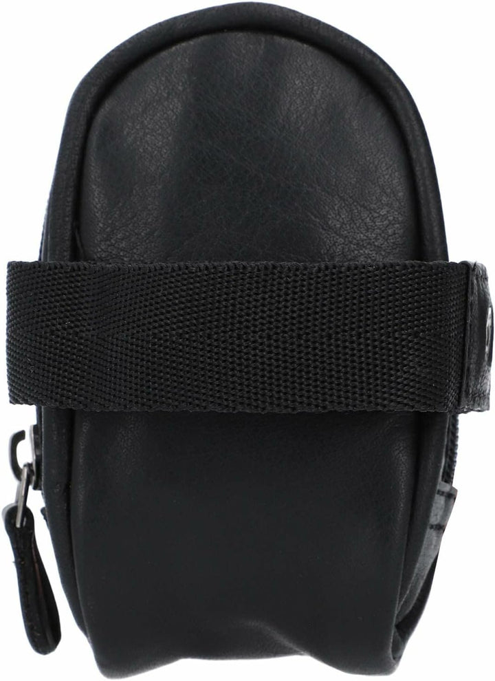 Gusti Satteltasche Leder - UDO B. Schlauchtasche mit wasserfestem Fahrradtasche für Werkzeug Lederta