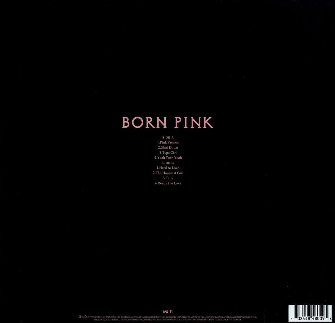 BORN PINK (Transparent Black Ice Vinyl), Vinyl