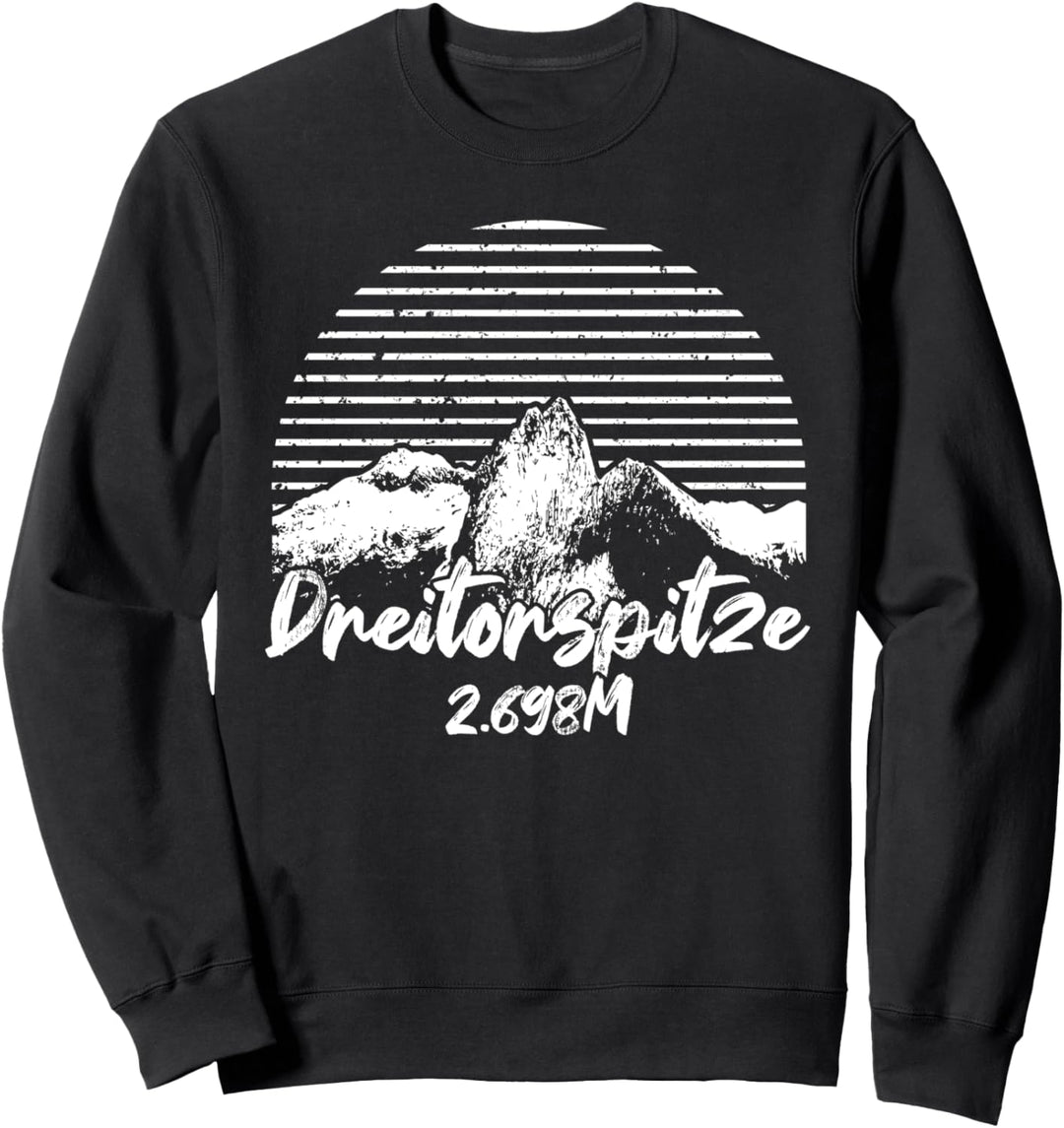 Bergsteiger Bergsteigerin | DREITORSPITZE 2698m Geschenk Sweatshirt