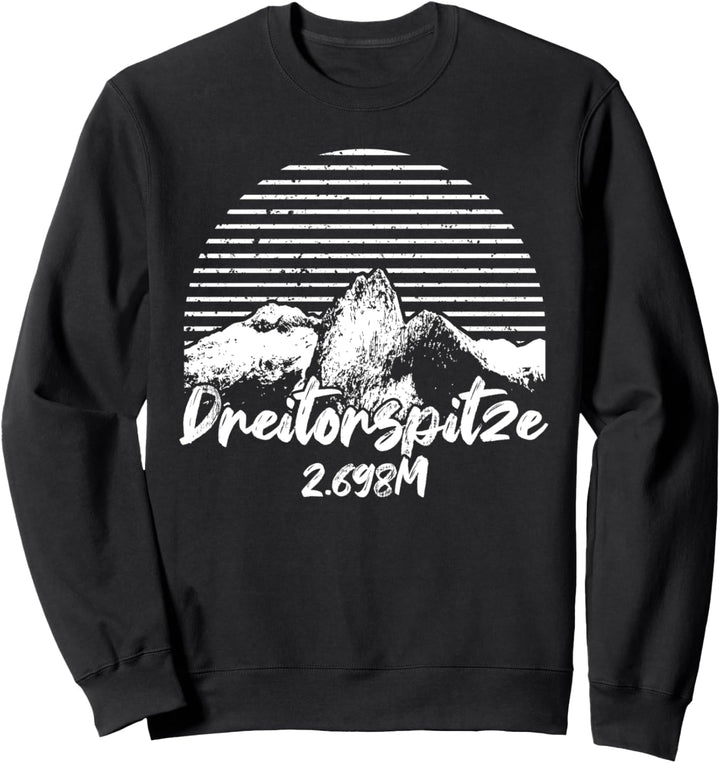 Bergsteiger Bergsteigerin | DREITORSPITZE 2698m Geschenk Sweatshirt