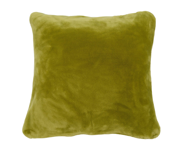 Gözze - Premium Cashmere-Feeling Kissenbezüge, 500 g/m², 50 x 50 cm - Limonengrün Limonegrün, Limone