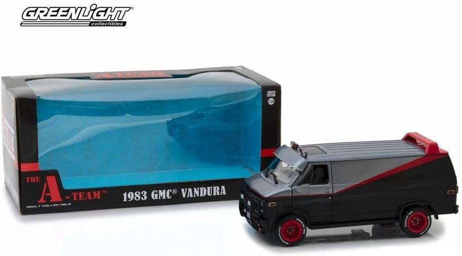 Greenlight Collectibles – GMC A Team – Van Agence alle Risiken 1983 – 1/24