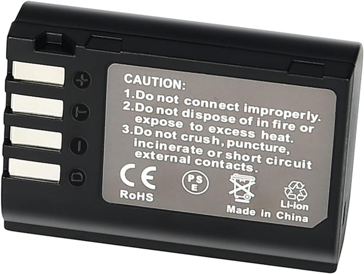 DSTE (2 Stück) Ersatz Batterie Akku Kompatibel für Panasonic DMW-BLK22 Sigma BP-61 Batterie,DC-S5 DC