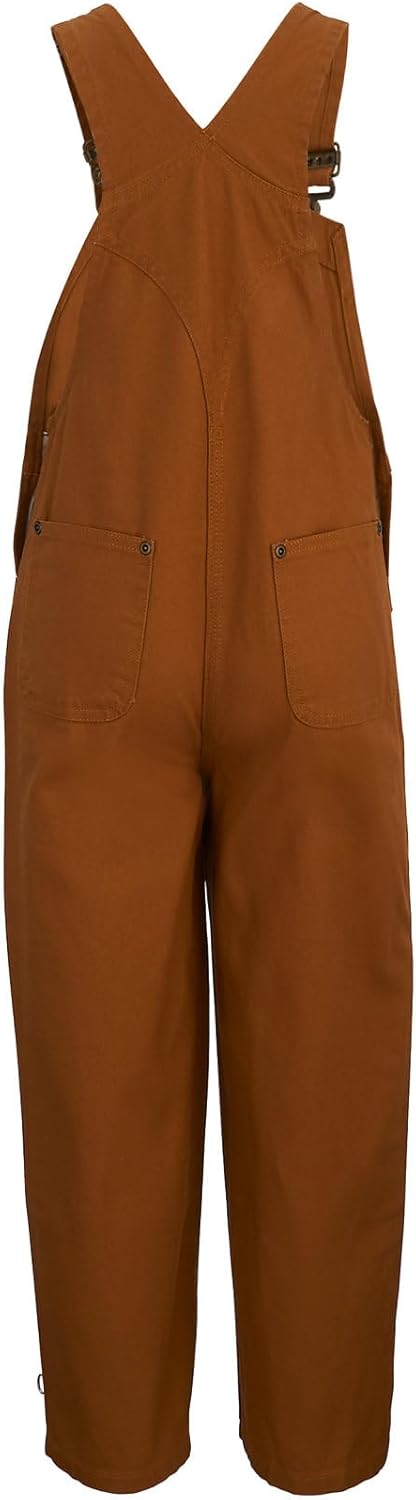 Carhartt Jungen Insulated Canvas Bib Overalls Overall (1er Pack) 10 Carhartt Braunes Segeltuch, 10 C