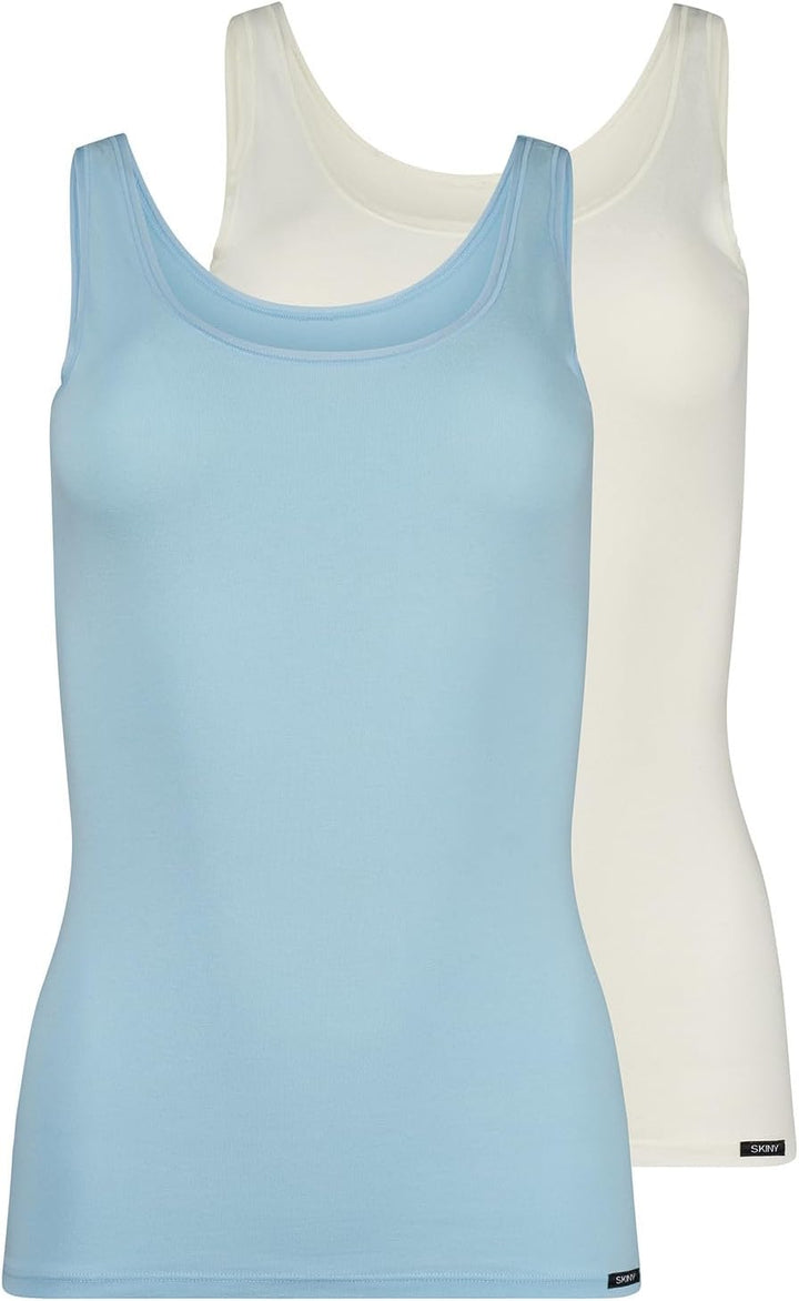 Skiny Damen Unterhemd (2er Pack), -S864 Angel Falls Selection