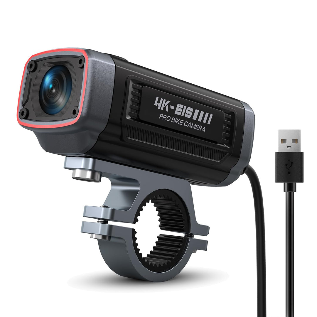 AKEEYO-710Pro EIS Fahrradkamera, 4K28FPS 20MP WiFi Action Kamera mit IP66 Ultra HD wasserdichte Kame