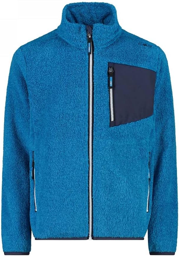 CMP Jungen Child's Jacket in Stretch Fleece Without Hood 30e9704 KID JACKET 110 Donau Mel., 110 Dona
