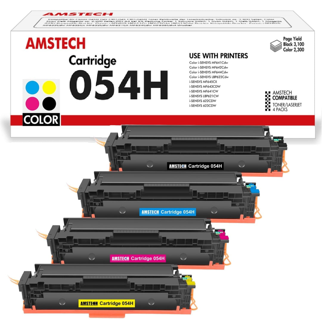 054H 054 CRG-054H CRG-054 Kompatibel für Canon 054H Toner Set 054 Cartridge i-SENSYS MF643Cdw MF641C