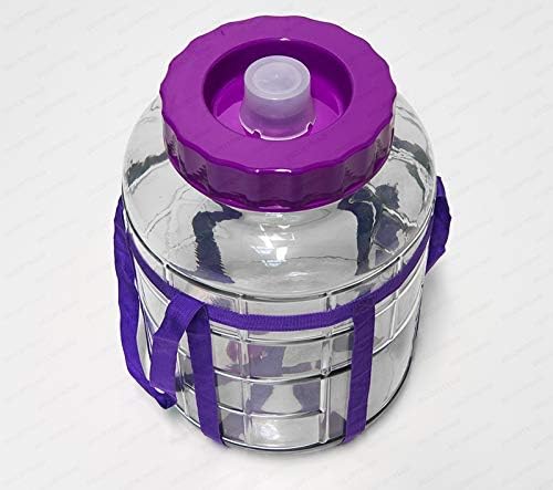 Multifunktions Gärballon Universelles Glas mit Gärsystem Gärbehälter Glasballon Grösse zur Wahl (23