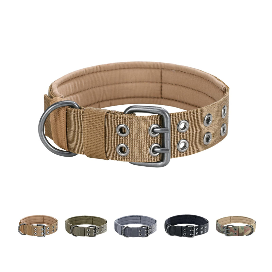 EXCELLENT ELITE SPANKER Militär-Hundehalsband Taktisches Hundehalsband Mit D-Ring Verstellbares Hund