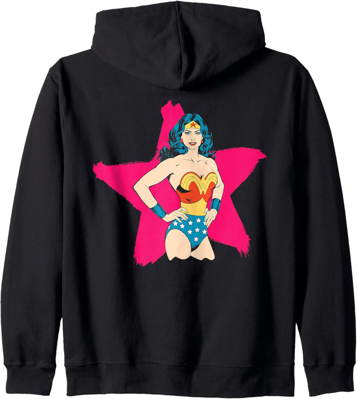 DC Wonder Woman Charakterspray Star Kapuzenjacke