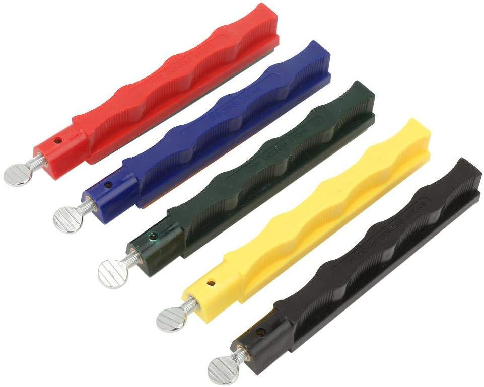 Messerschärfer, Schleifer Schärfstein Set Professionelle Küche Fix-Angle Messerschärfer System Kit f