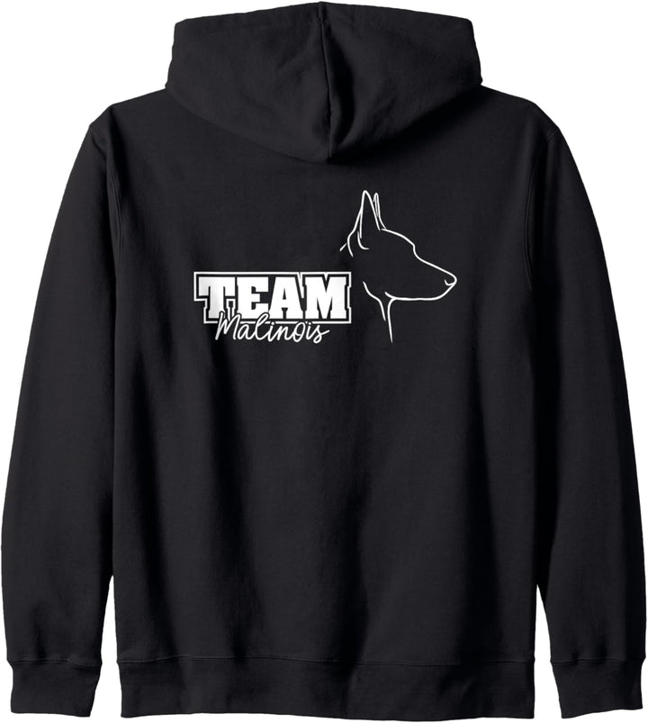 Belgischer Malinois IGP Hunde Hund Hundesport Kapuzenjacke