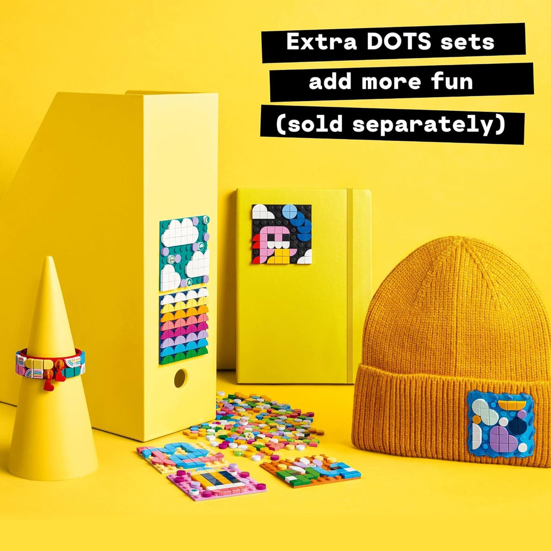 LEGO DOTS Klebeflicken Megapack 41957 Kunst und Handwerk 5-in-1 Mosaikherstellung Bauset, DIY Aufkle
