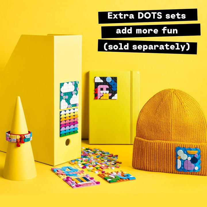 LEGO DOTS Klebeflicken Megapack 41957 Kunst und Handwerk 5-in-1 Mosaikherstellung Bauset, DIY Aufkle