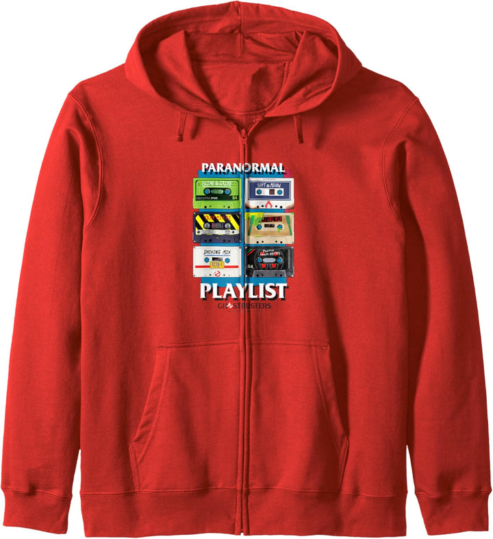 Ghostbusters Paranormale Playlist mit Logo Kapuzenjacke