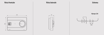 Vemer Spa ve757500 Thermostat, Weiss Bianco, Bianco