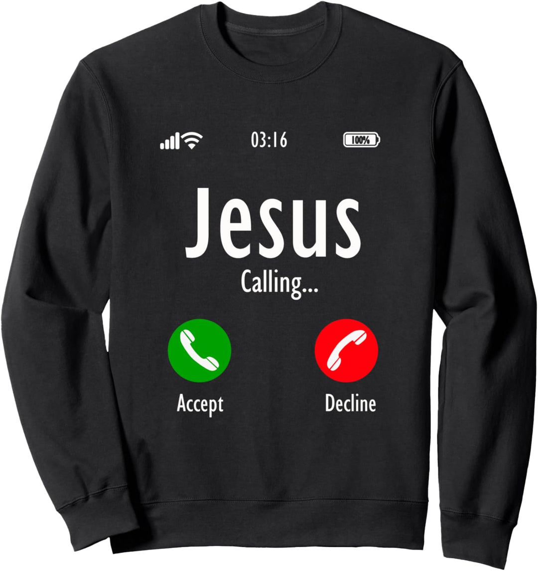 Jesus ruft - Christian T Sweatshirt