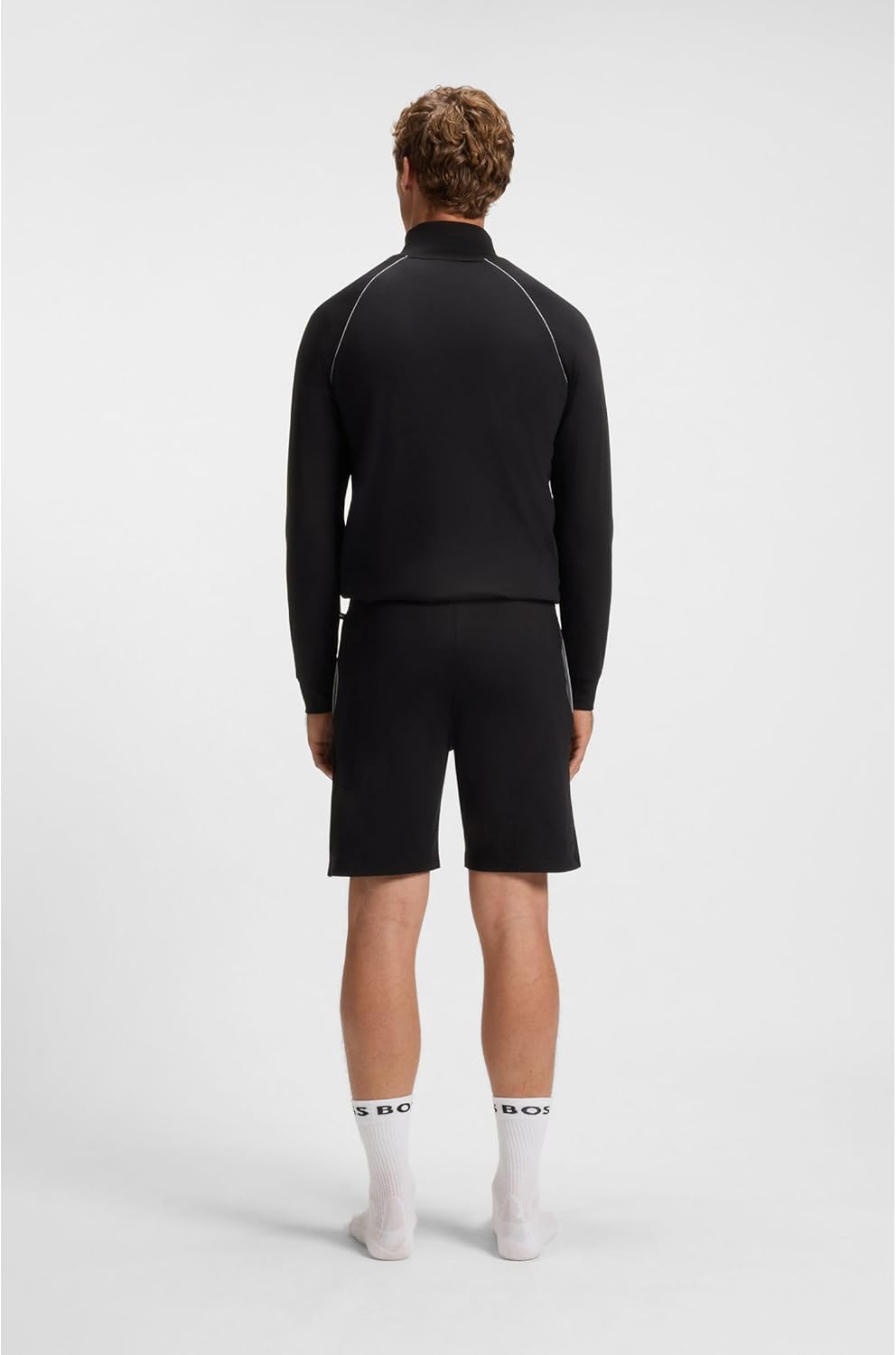 BOSS Herren Homewear Kurze Hose Freizeithose Mix&Match Short CW, -001 Black
