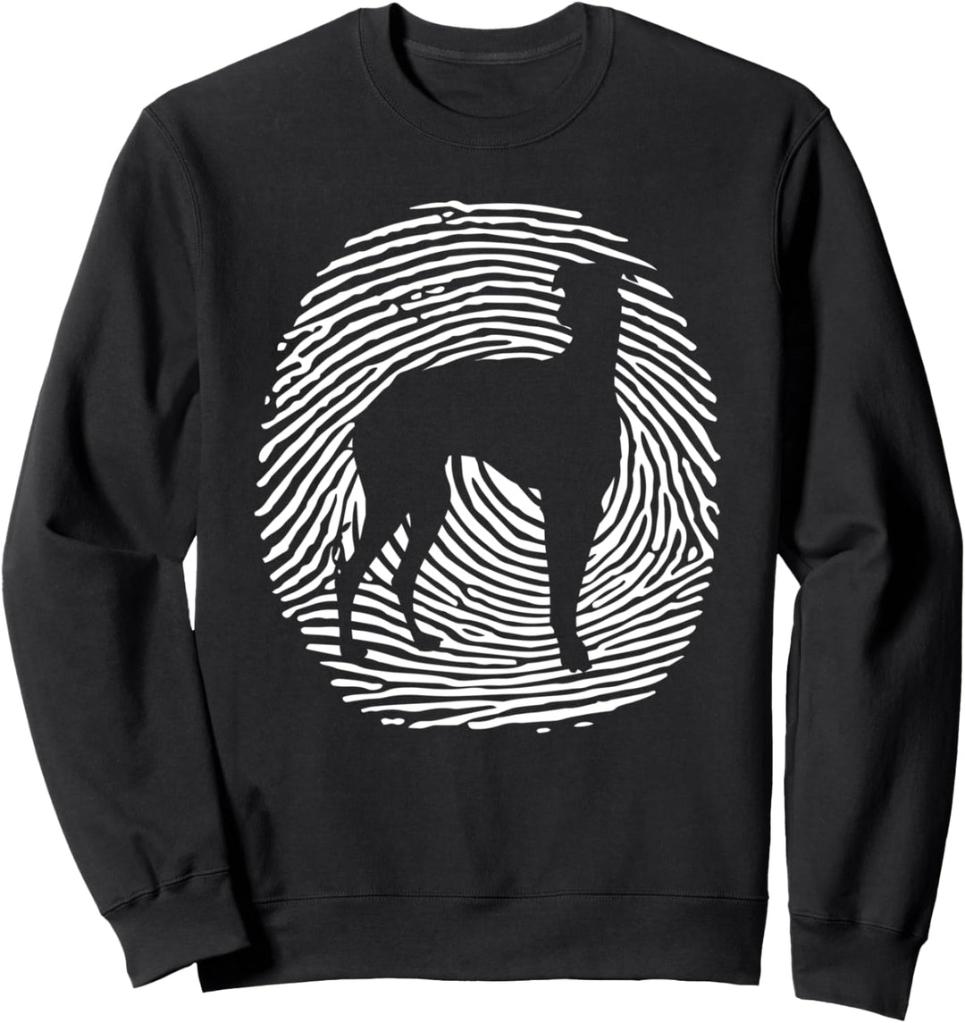 Galgo Espanol DNA I Fingerabdruck Hund I Galgo Espanol Sweatshirt