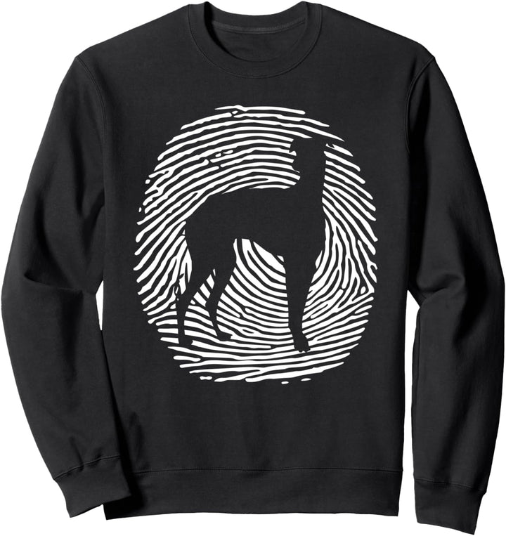 Galgo Espanol DNA I Fingerabdruck Hund I Galgo Espanol Sweatshirt