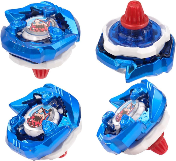 kreisel X Battle Set, 6 rechte Gryo und 2 X Launhcers, Great Starter Gyro Pack für Jungen Spielzeug