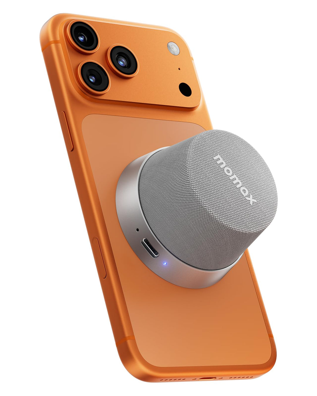 MOMAX Magnetisch Tragbarer Wireless Lautsprecher Speaker, IPX6 Wasserdicht Mini Musikbox,Verbesserte