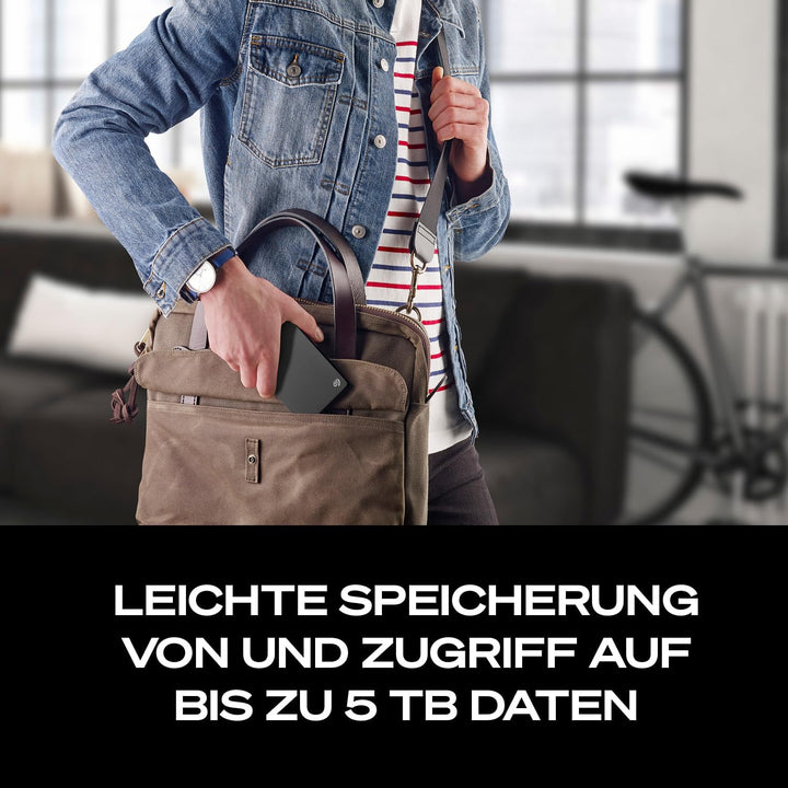 Seagate Portable Drive 5TB tragbare externe Festplatte, 2.5 Zoll, USB 3.0, inkl. 2 Jahre Datenrettun