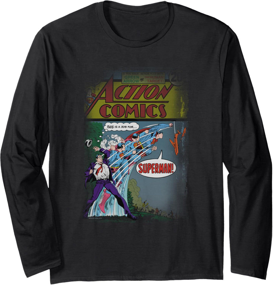 Superman Quick Change Langarmshirt