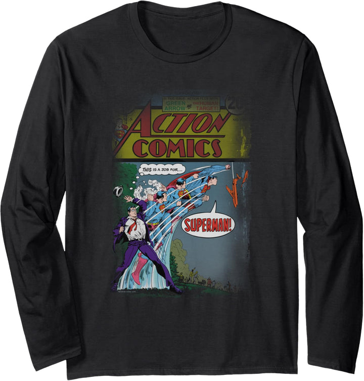 Superman Quick Change Langarmshirt