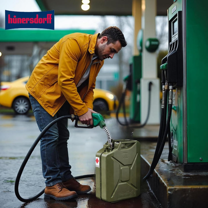 Metall-Kraftstoff-Kanister CLASSIC 20l, mit UN-Zulassung für Benzin, Diesel und andere Gefahrgüter,