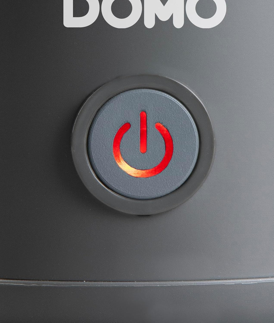 DOMO DO745MF Milchaufschäumer 'Wood You' - Mattgrau - 500 W Matte Grey, Matte Grey