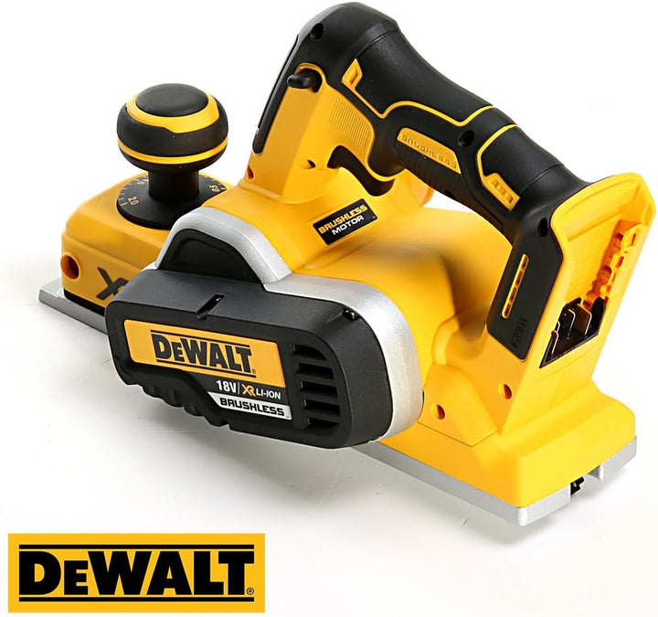 DEWALT Brushless XR 18V Hobel ohne Akku und Ladegerät DCP580 N-XJ - Karton Einzelbett, Einzelbett