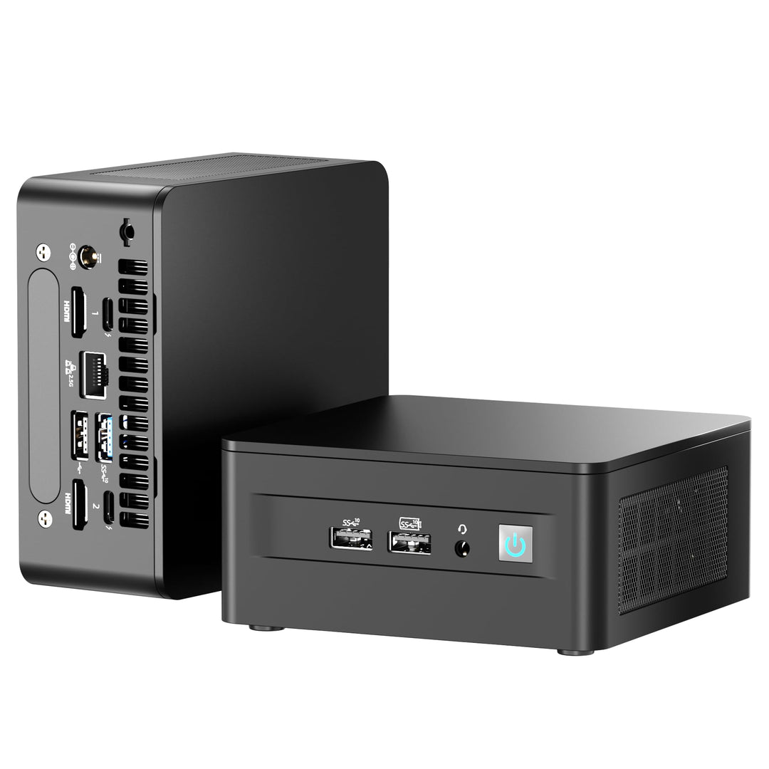 Intel NUC 12 Pro Mini PC Core i5-1240P|12 Kerne 16 Threads Mini Desktop Computer Iris Xe Grafik|16GB