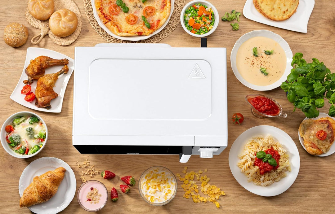 Gorenje MO20A3WH Mikrowelle /20 L / 800W / AquaClean/AutoMenü/Touch Control/LED Display/Auftaufunkti