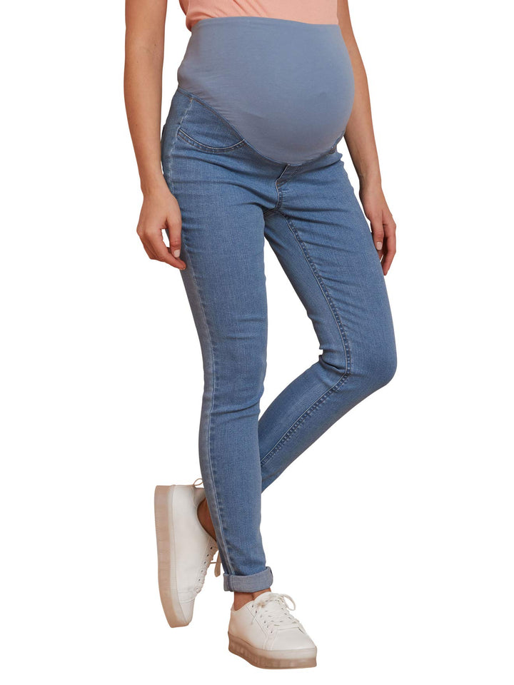 Vertbaudet Jeans-Treggings für die Schwangerschaft 32 Grosse Grössen Bleu, 32 Grosse Grössen Bleu