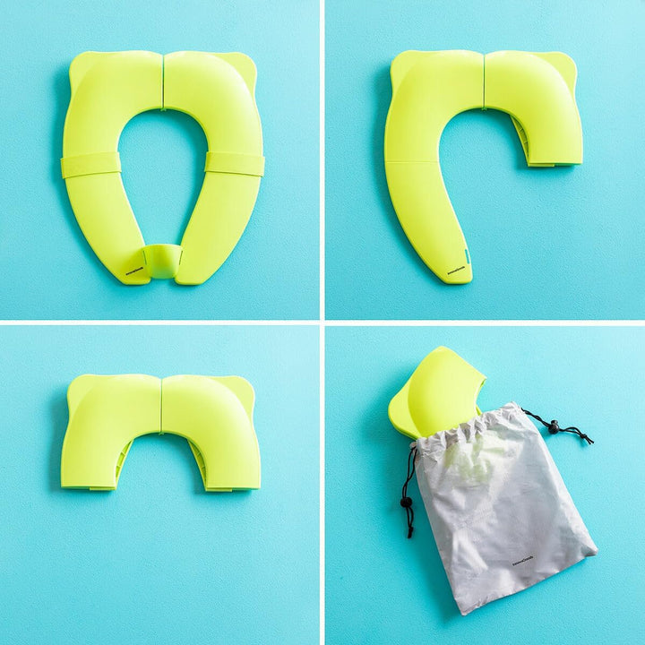InnovaGoods - Faltbarer Kinder-Toilettensitz, Rutschfest und Sicher, Hygienisch und Pflegeleicht, Mi