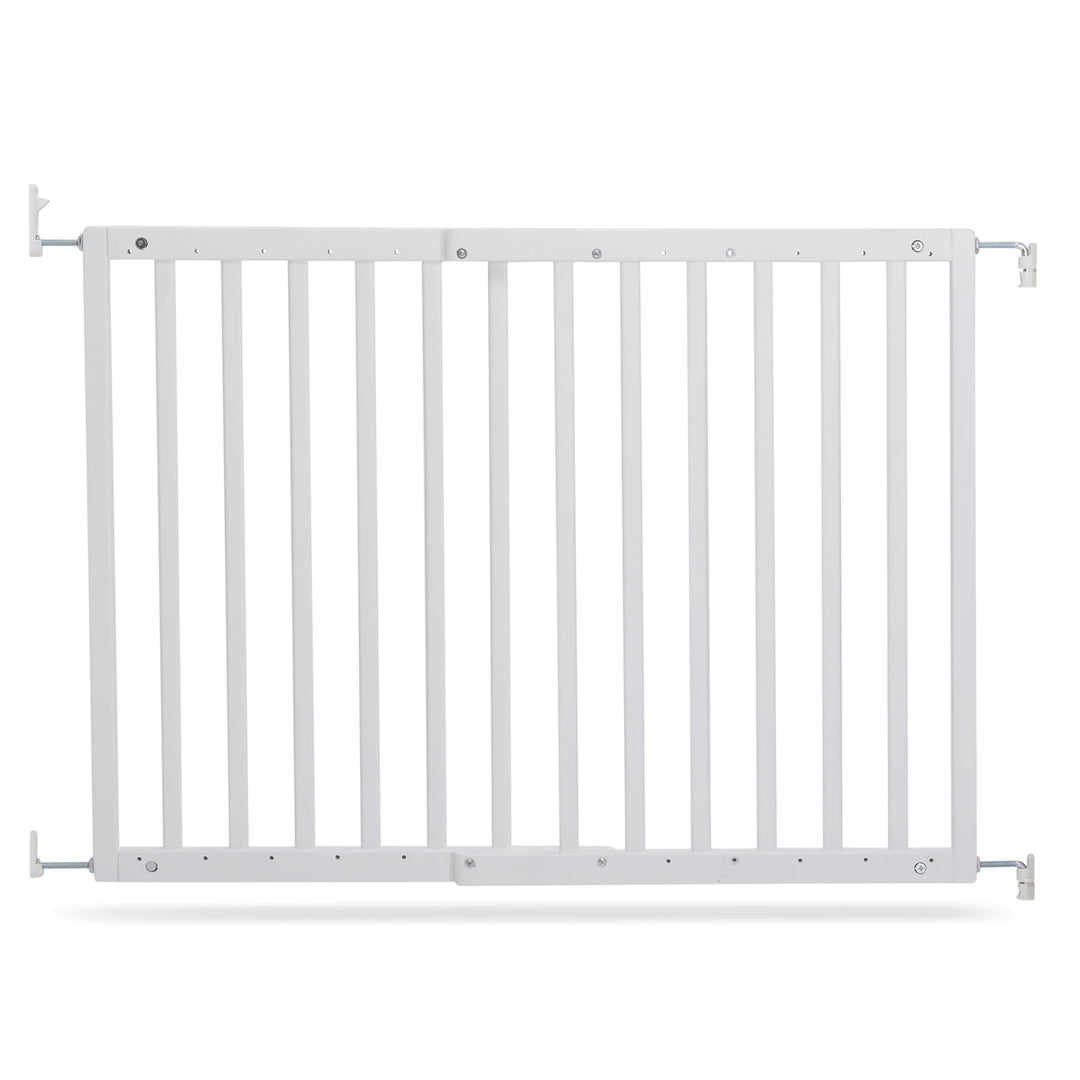 Geuther 2700 schwenkbares Türschutzgitter Passung: 63 cm - 103,5 cm Türgitter Treppenschutzgitter zu