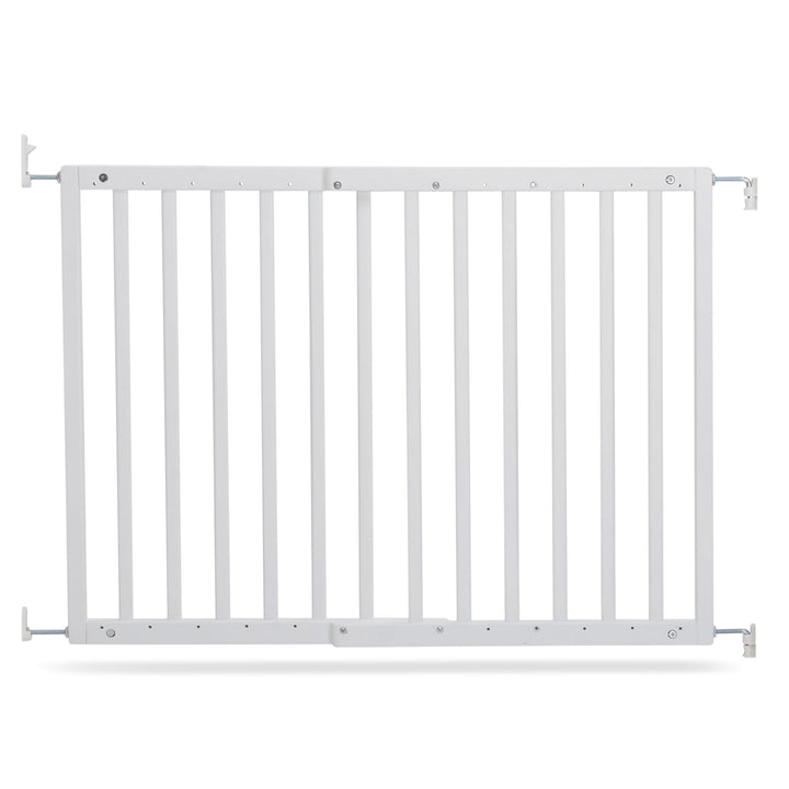 Geuther 2700 schwenkbares Türschutzgitter Passung: 63 cm - 103,5 cm Türgitter Treppenschutzgitter zu