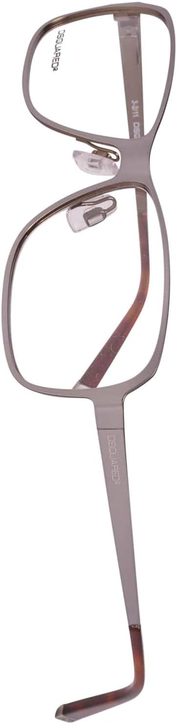 DSquared DQ5057 56015 Dsquared2 Brillengestelle Dq5057 015 56 Rechteckig Brillengestelle 55, Gunmeta