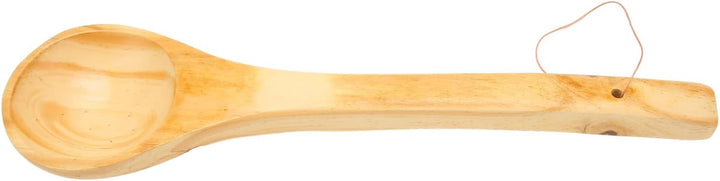 Grosse Holzkelle mit Langem Griff für Tee Wein Wasser Sauna Zubehör
